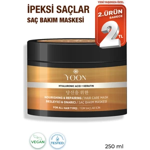 Saç Bakım Maskesi, 360° Yoğun Onarıcı Keratin ve Hyaluronic Asit İçeren Besleyici Saç Maskesi