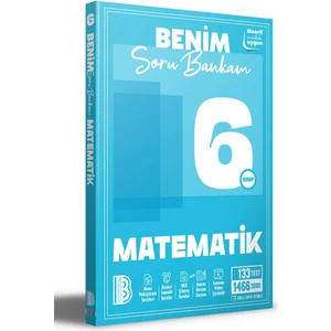 Benim Hocam 6. Sınıf Matematik Soru Bankam Benim Hocam Yayınları