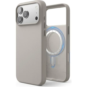 iPhone 17 Pro Kılıf Leather Magsafe Deri Liquid Kapak Hassas Butonlu Içi Kadife Sert Silikon