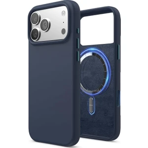 iPhone 17 Pro Kılıf Leather Magsafe Deri Liquid Kapak Hassas Butonlu Içi Kadife Sert Silikon