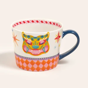 Luohu Porselen Kupa 360 ml Renkli