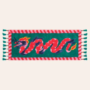 Punjab Pamuk %100 Pamuk Banyo Paspası 50X120 cm Renkli