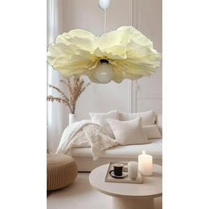 Krem Bohem Model Sarkıt Avize  -  Salon, Yatak Odası ve Çocuk Odası Için Şık Dekorasyon Aydınlatma