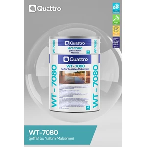 Quattro WT-7080 Şeffaf Su Yalıtım Malzemesi