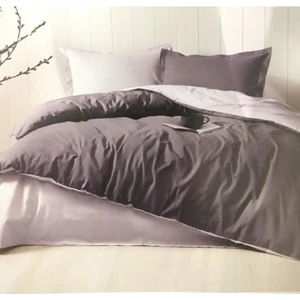 Colormix Tek Kişilik Nevresim Takımı Antrasit Gri