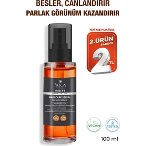 Durulanmayan Saç Bakım Serumu, Kabarma Karşıtı, Saç Tellerini Nemlendiren, Güçlendirici Serum 100ML