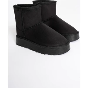 Kadın Süet Bot Siyah Mia