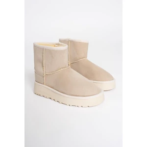 Kadın Süet Bot Bej Mia