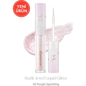 Inci Işıltılı Likit Glitter Dasıque Starlit Jewel Liquid  Glitter (#03 Purple Sparkling)