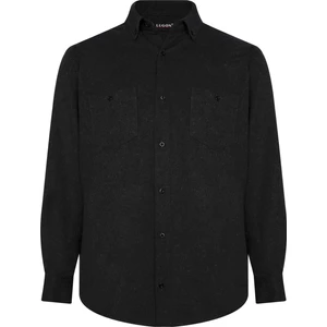 Erkek Çift Cep Kışlık Kaşmir Gömlek