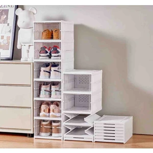 Garden Home 6 katlı Portatif Ayakkabılık Plastik Katlanabilir Ayakkabılık