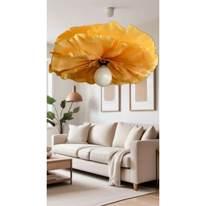 Bej Sarı Bohem Model Sarkıt Avize - Salon, Yatak Odası ve Çocuk Odası Için Aydınlatma