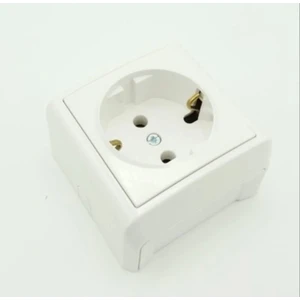 Elektrik Sıva Üstü Priz Topraklı