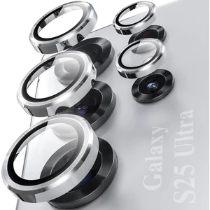 Samsung Galaxy S25 Ultra Uyumlu Anti-Reflective Safir Lens Koruyucu Parlamaz Leke Tutmaz Kamera Koruyucu