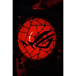 Rog Gaming 120MM Fan Kapağı | Bilgisayar Kasası Toz Koruma ve Şık Tasarım