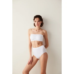 Nu Basic Strapless Optik Beyaz Sütyen
