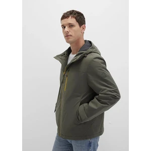 Kapüşonlu Yeşil Ceket 0110606-88487