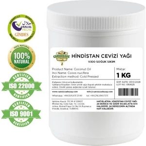Hindistan Cevizi Yağı 1 kg
