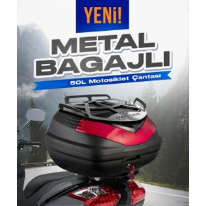 WG50 Basic Metal Bagajlı Çanta (Siyah)