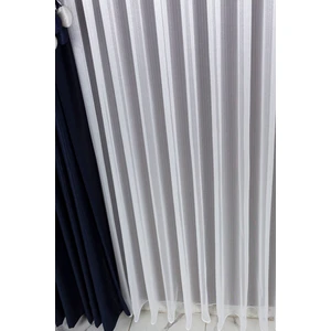 Yeni Sezon Kaliteli Ütü Istemez Modern Inci Model 1/2 Seyrek Pileli Tül Perde