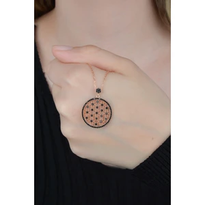 Kadın Gümüş 925 Ayar Yaşam Çiçeği Kolye