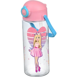 Focus Pipetli Matara 400 ml Kilit Mekanizmalı Suluk Çocuk Suluğu Çocuk Matarası