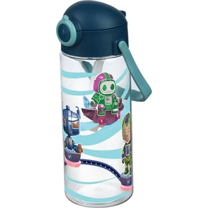 Focus Pipetli Matara 400 ml Kilit Mekanizmalı Suluk Çocuk Suluğu Çocuk Matarası