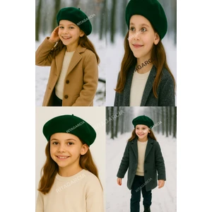 Çocuk Fransız Keçe Ressam Bere