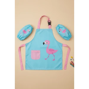 Sıvı Geçirmez Çocuk Aktivite Önlüğü ve Kollukları – 2-10 Yaş, Ayarlanabilir Boyama Önlüğü