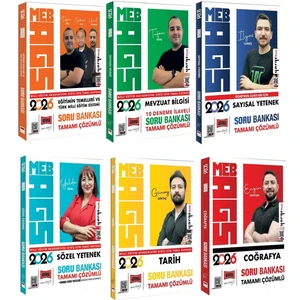 2026 Meb-Ags Tüm Dersler Soru Bankası 6 Lı Set
