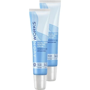 Works Aloe Vera Yüz Tüy Dökücü Krem 15 ml x 2 – Hassas Ciltler İçin Nazik ve İpeksi Pürüzsüzlük