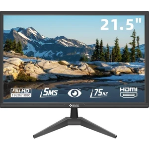 21.5” 75Hz.5ms.1920x1080 Full Hd LED Monitör (Hdmı+Vga)