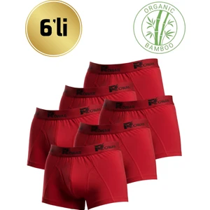 Erkek Likralı Bambu Boxer 6’lı Ekonomik Paket – Nefes Alan Doğal Kumaş Rahat Iç Giyim