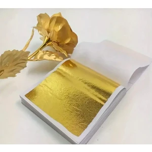 Aeç Tasarım Altın Yaprak Varak 25 Adet Epoksi Reçine