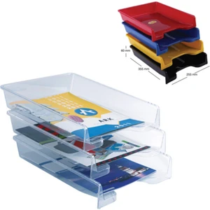 Plastik Evrak Rafı Tekli