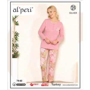 79-60 Kadın Uzun Kol Pijama Takım