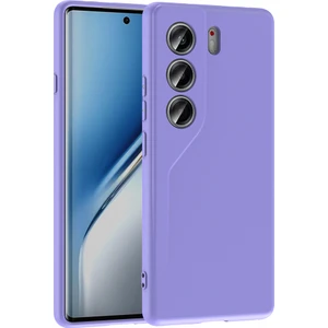 Tecno Camon 40 4g Kılıf Kamera Korumalı Içi Süet Lansman Silikon