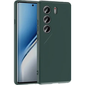 Tecno Camon 40 4g Kılıf Kamera Korumalı Içi Süet Lansman Silikon