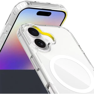 Apple Iphone 17 Kılıf Ultra Korumalı Magsafeli Şeffaf Emboss Kapak