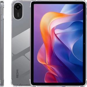 Xiaomi Redmi Pad 2 11 Inç 2025 Kılıf Arkası Şeffaf Köşe Korumalı Darbeye Dayanıklı Tablet Kılıfı