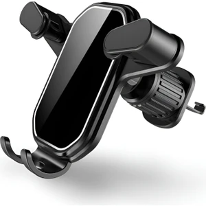 Altron 360 Dönen Araç İçi Parlak Premium Kancalı- Araba Telefon Tutacağı Havalandırma Kanalı Için