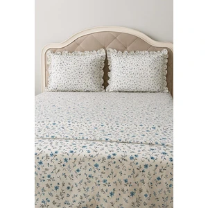 Miruza Fırfrılı Yastıklı Çarşaf Seti