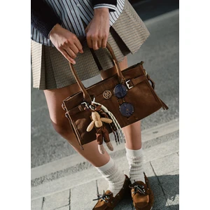 Suni Süet Kahverengi Omuz Çantası 1913474-88062