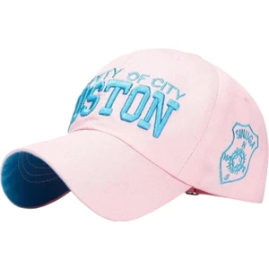 Boston Vintage Pembe Kep Şapka