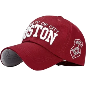 Boston Vintage Bordo Kep Şapka