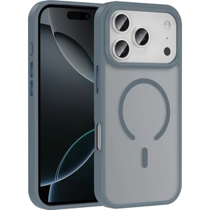 iPhone 17 Pro Max Kılıf Kablosuz Şarj Özellikli Mat Arka Yüzey Sio Kapak