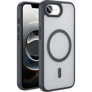 iPhone 16E Kılıf Kablosuz Şarj Özellikli Mat Arka Yüzey Sio Kapak