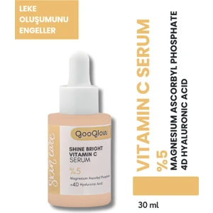 Shine Bright Vitamin C Serum / %5 Magnesium Ascorbyl Phosphate