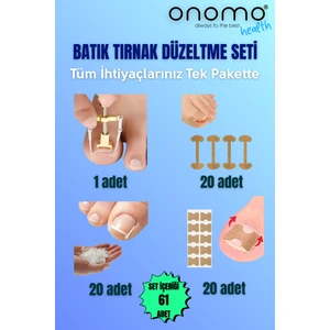 Health Batık Tırnak Düzeltme Seti 61 Adet