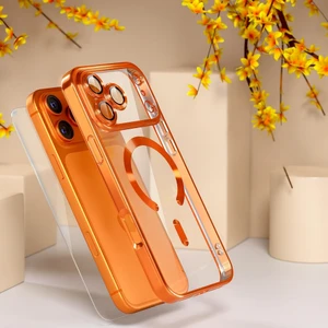 iPhone 17 Pro Uyumlu Magsafe Destekli Kamera Korumalı Şeffaf Yumuşak Telefon Kılıfı